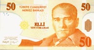 50 New Turkish Lira